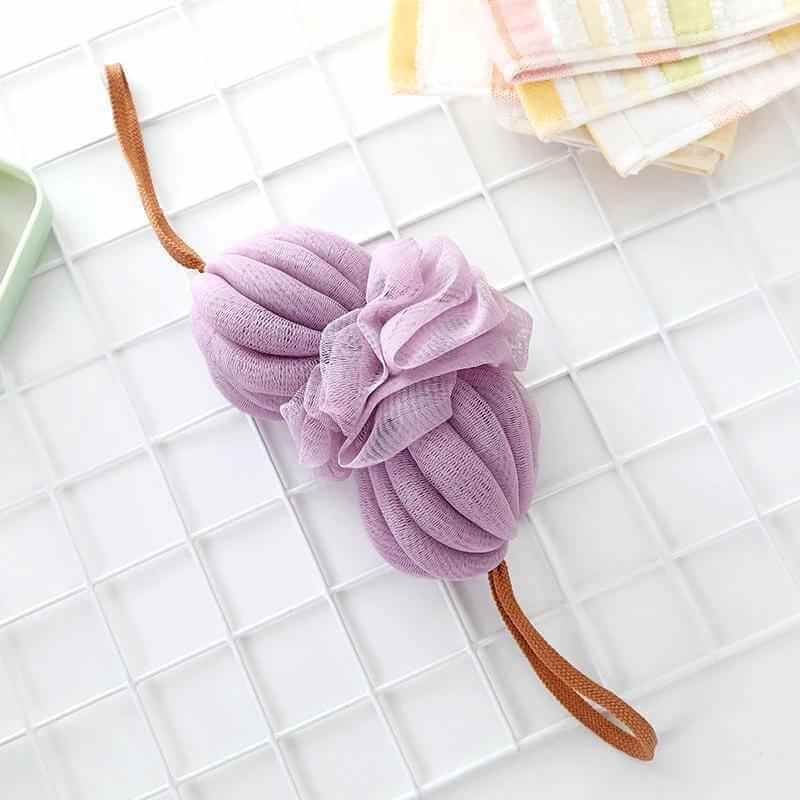 Large Japanese Bath Towel and Exfoliating Bath Ball