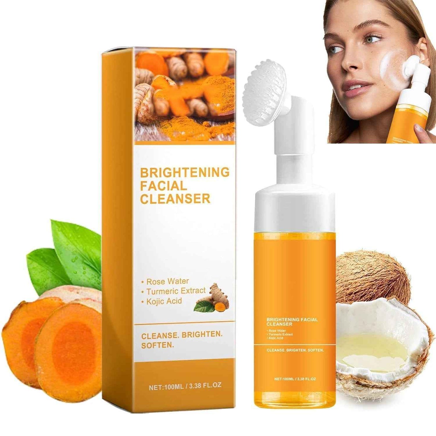 TurmericGlow Deep Cleanse Facial Wash
