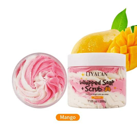 Coconut Mango Latte Bath Scrub – 200g by Pampering Heaven