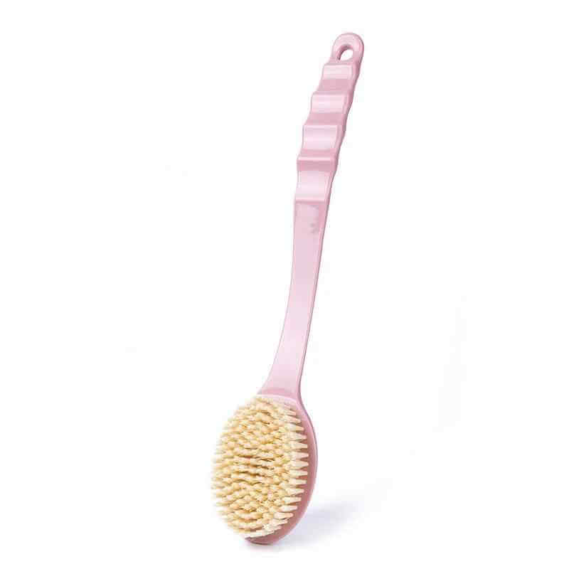 Long Handle Bath Brush with Soft Bristles for Exfoliating