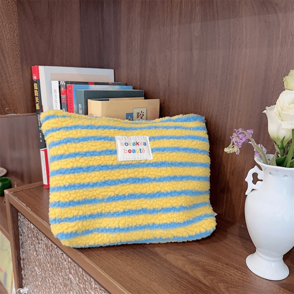 Plush Cosmetic Storage Bag by Pampering Heaven