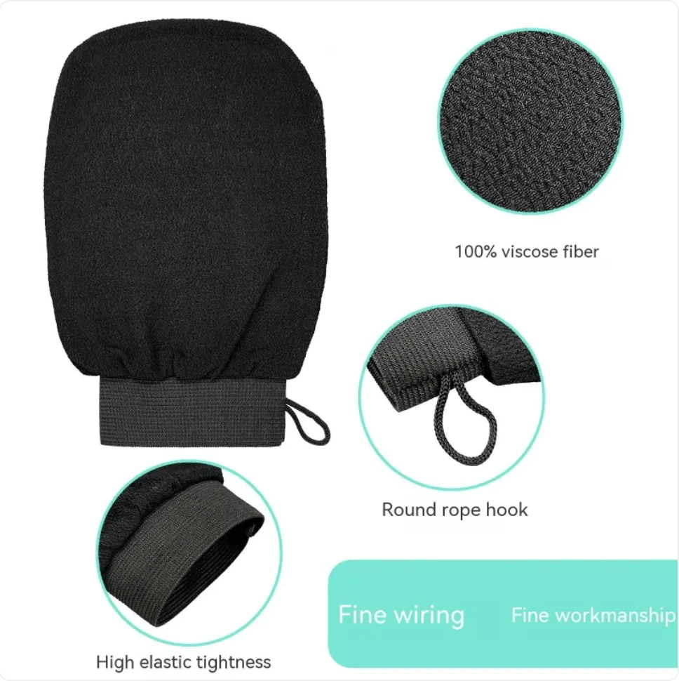 Viscose Fiber Exfoliating Bath Gloves by Pampering Heaven