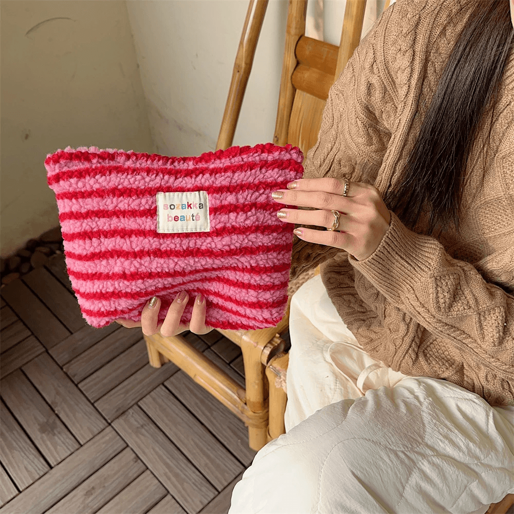 Plush Cosmetic Storage Bag by Pampering Heaven