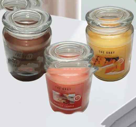 Glass Jar Aromatherapy Candle