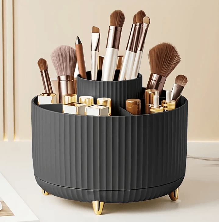Rotating Desktop Cosmetic Brush Holder by Pampering Heaven