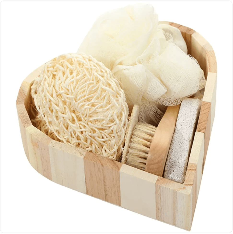 Wooden Barrel Bath Gift Set by Pampering Heaven
