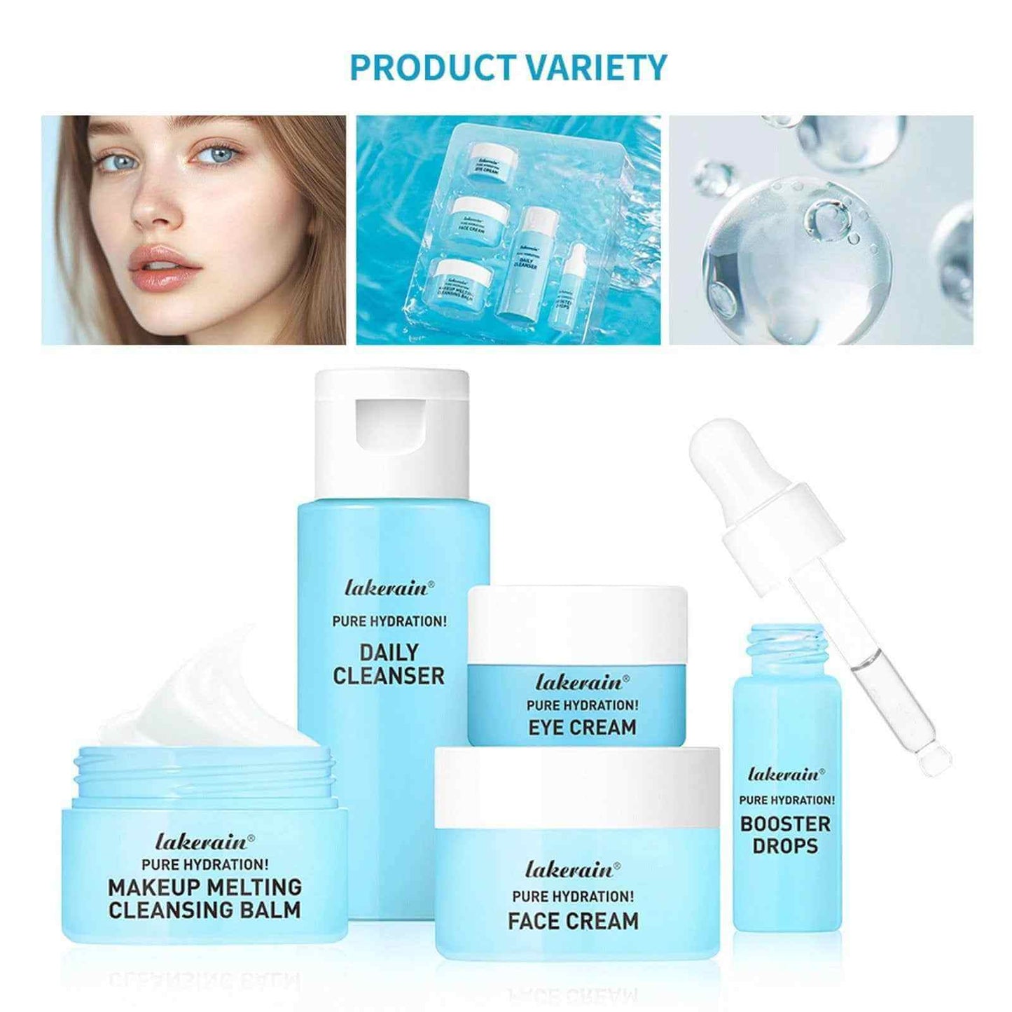 Blue Mini Facial Care Kit