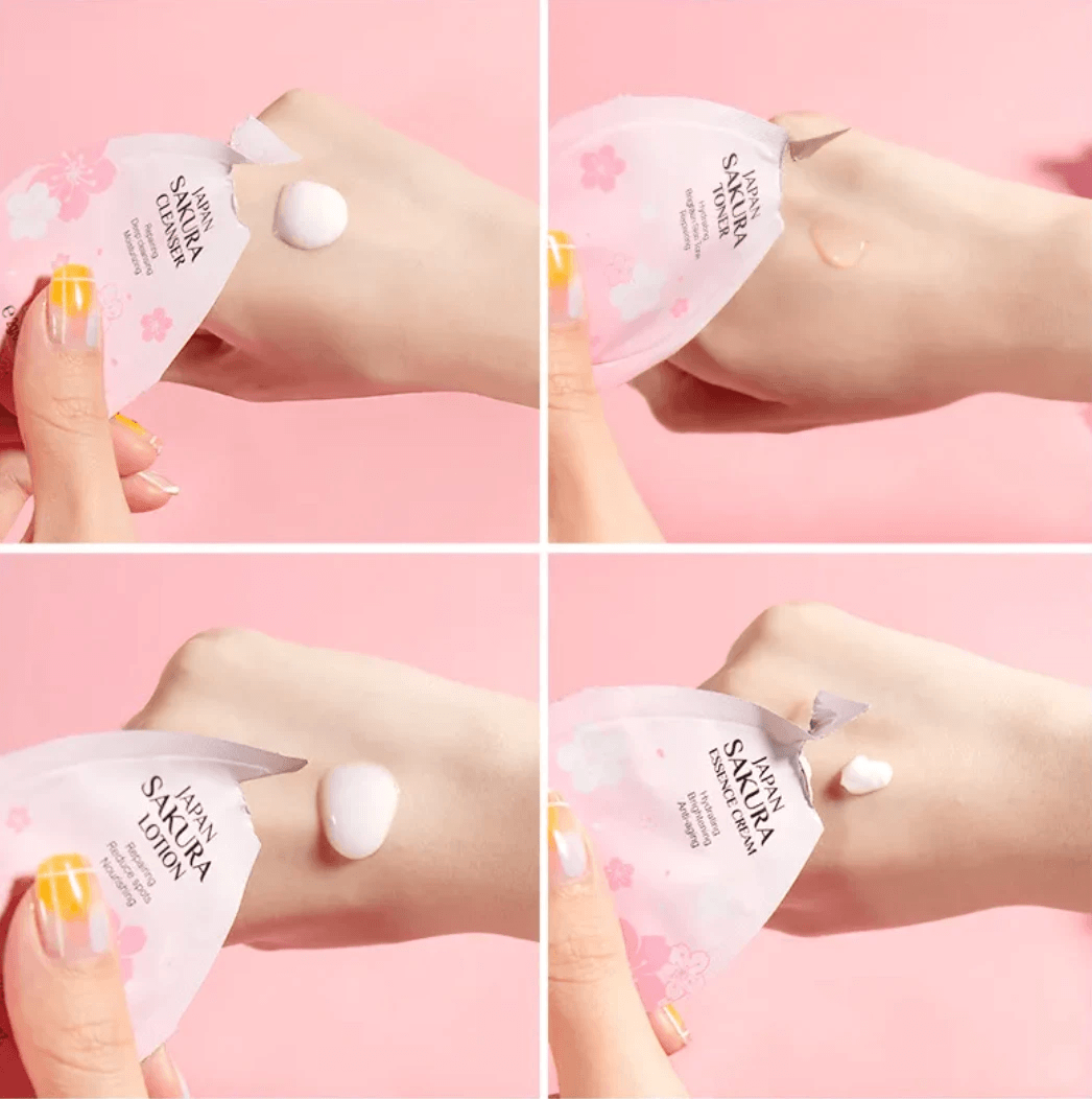 Sakura Skin Care Set by Pampering Heaven