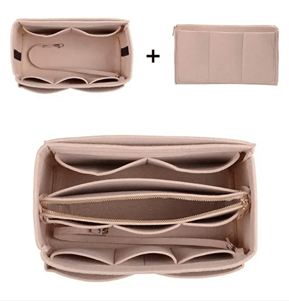 Felt cosmetic bag by Pampering Heaven