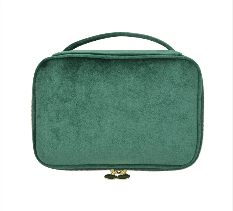 Portable Velvet Cosmetic Bag by Pampering Heaven