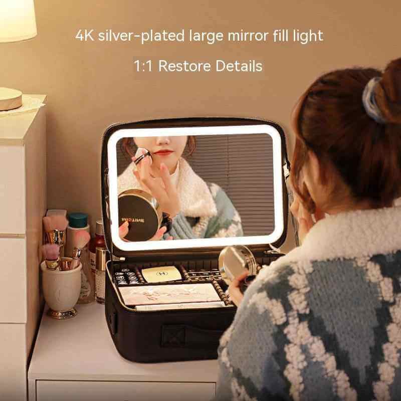 LED Lighted Cosmetic Bag