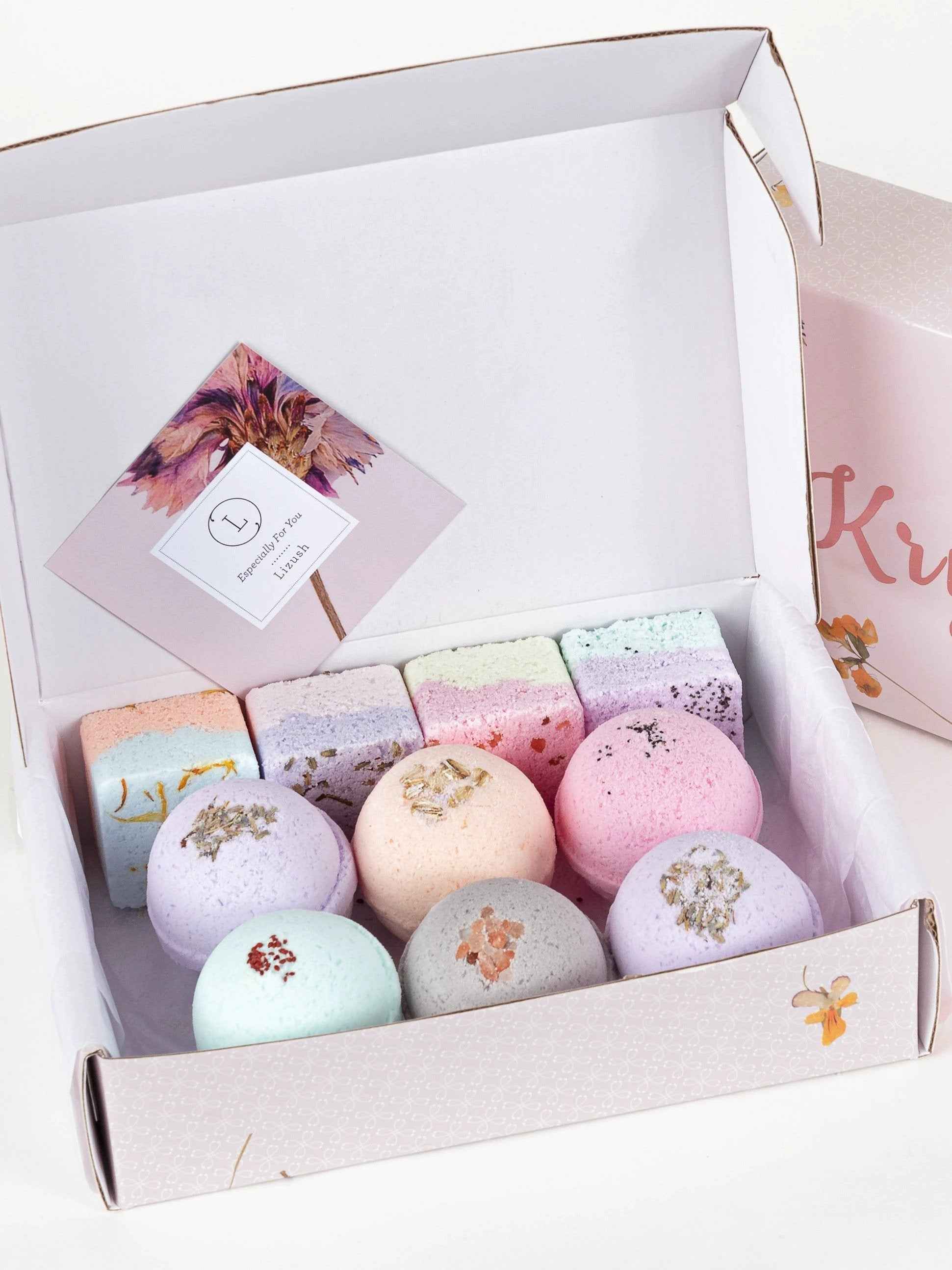 Essential Bliss Bath Bombs & Shower Steamers Gift Set