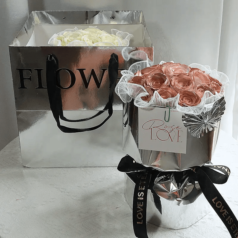 Elegant Soap Flower Bouquet by Pampering Heaven