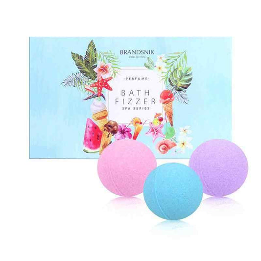 Aromatherapy Bath Bombs Set with Essential Oils