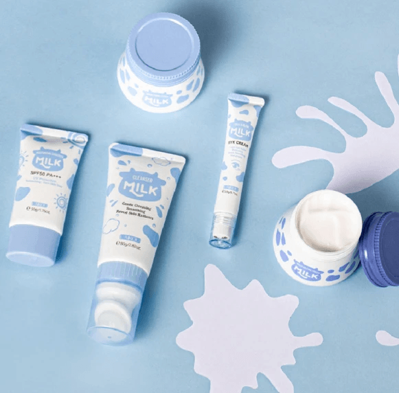 HydraMilk 5-Piece Facial Set by Pampering Heaven