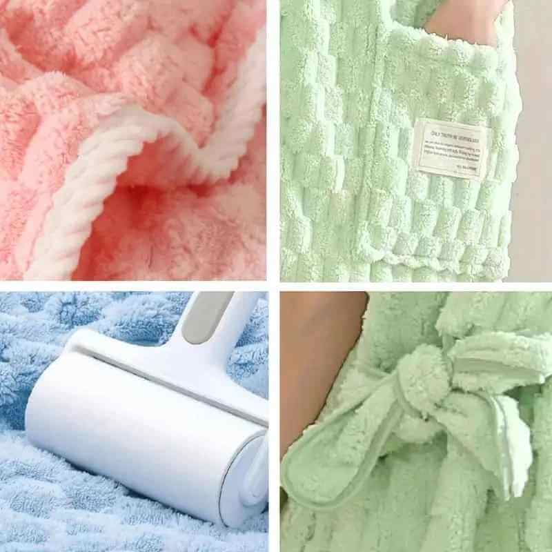 Yunduoge Girls' Absorbent Bath Skirt Robe