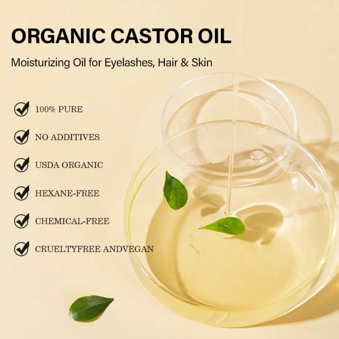 CastorPro Hair & Skin Nourishing Oil by Pampering Heaven