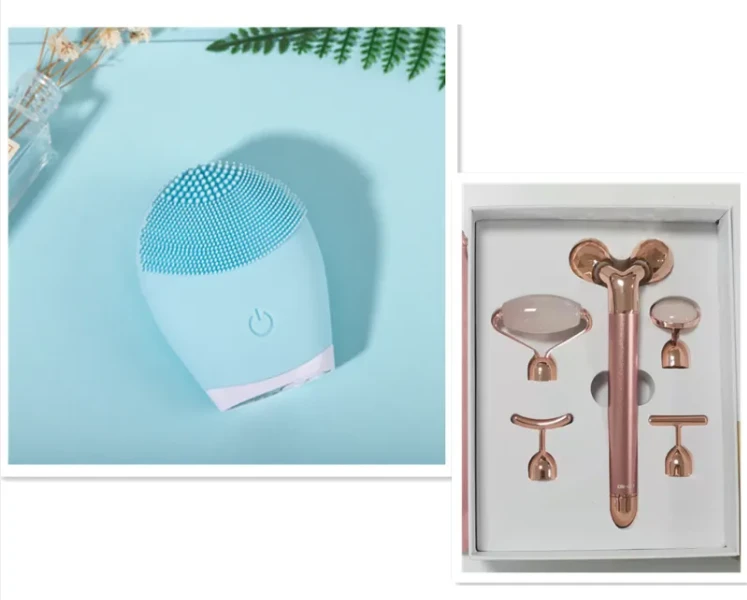 Radiant Skin Ultrasonic Cleanser - Electric Facial Brush by Pampering Heaven