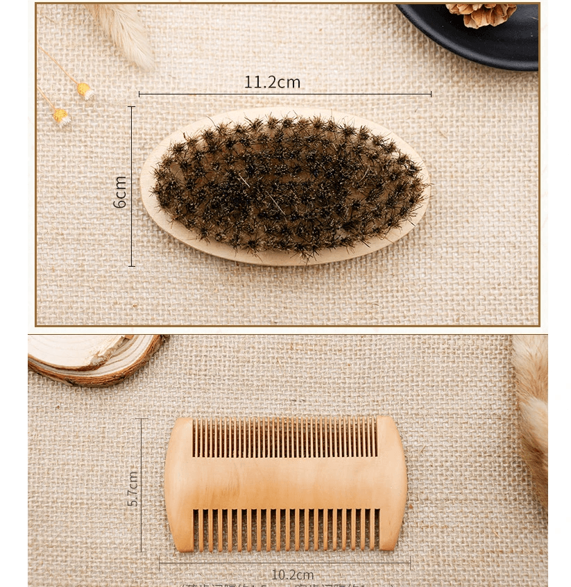 Men's Deluxe Beard Grooming Kit by Pampering Heaven