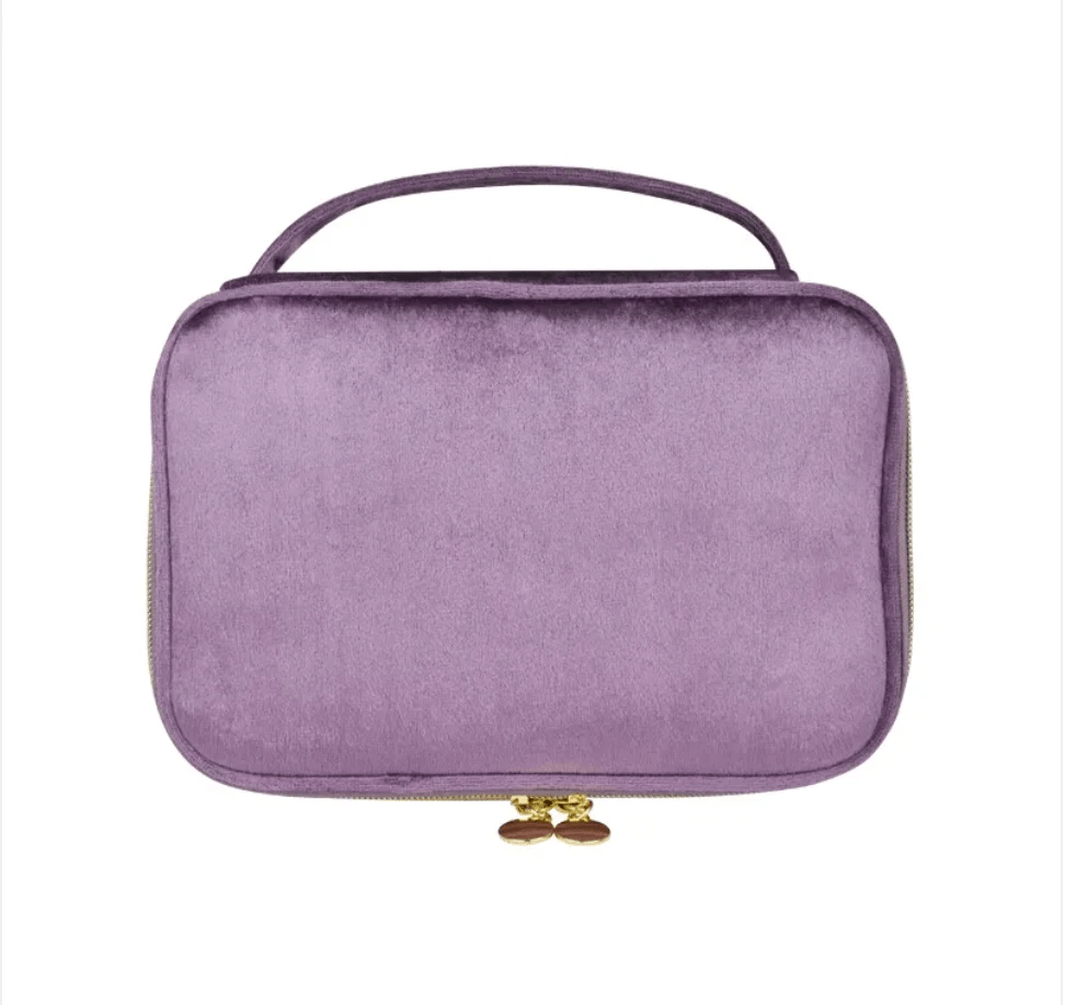 Portable Velvet Cosmetic Bag by Pampering Heaven