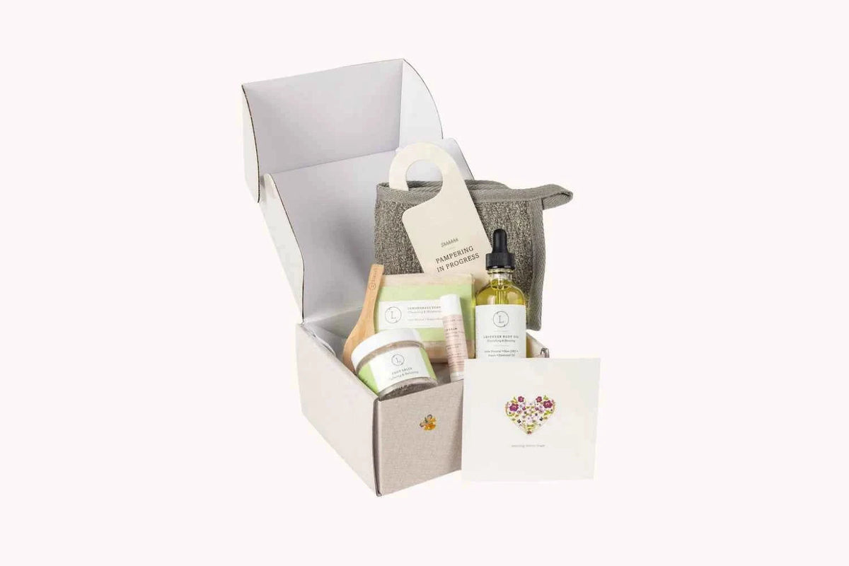 Self care gift box, Natural skincare gift set - AG