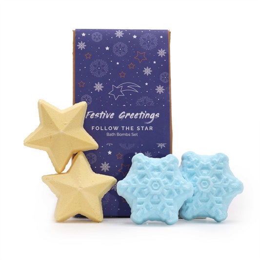 Follow The Star Christmas Bath Bomb Gift Set