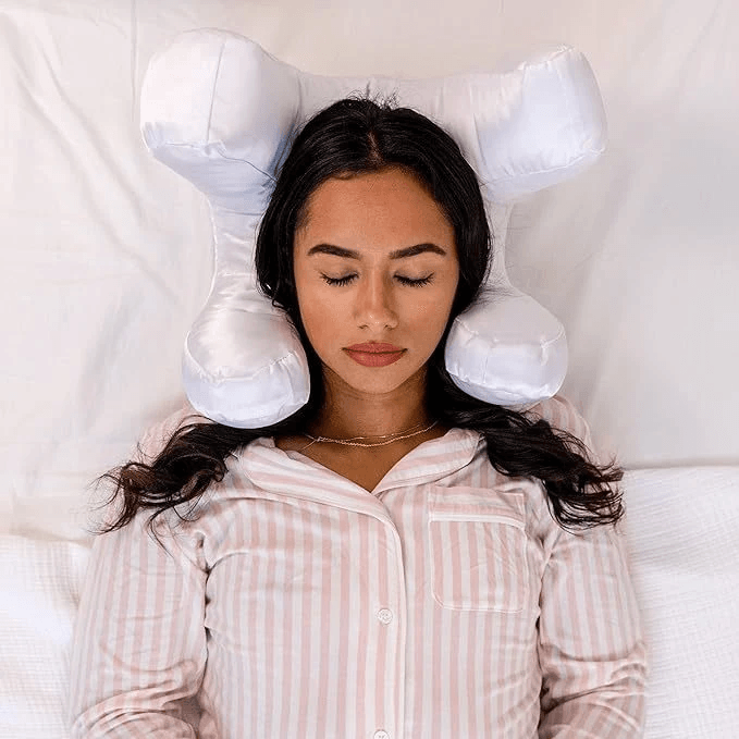 SilkGlow Beauty Sleep Pillow by Pampering Heaven
