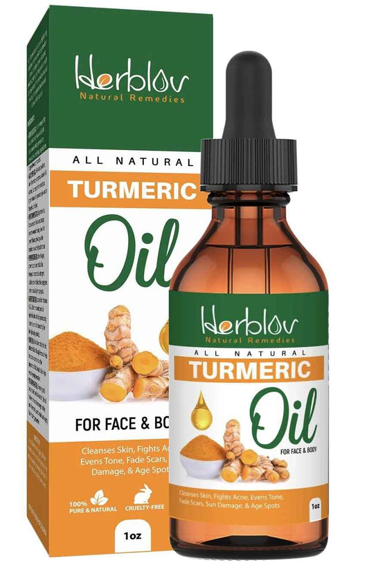Turmeric Brightening Oil - Natural Serum for Clear Skin