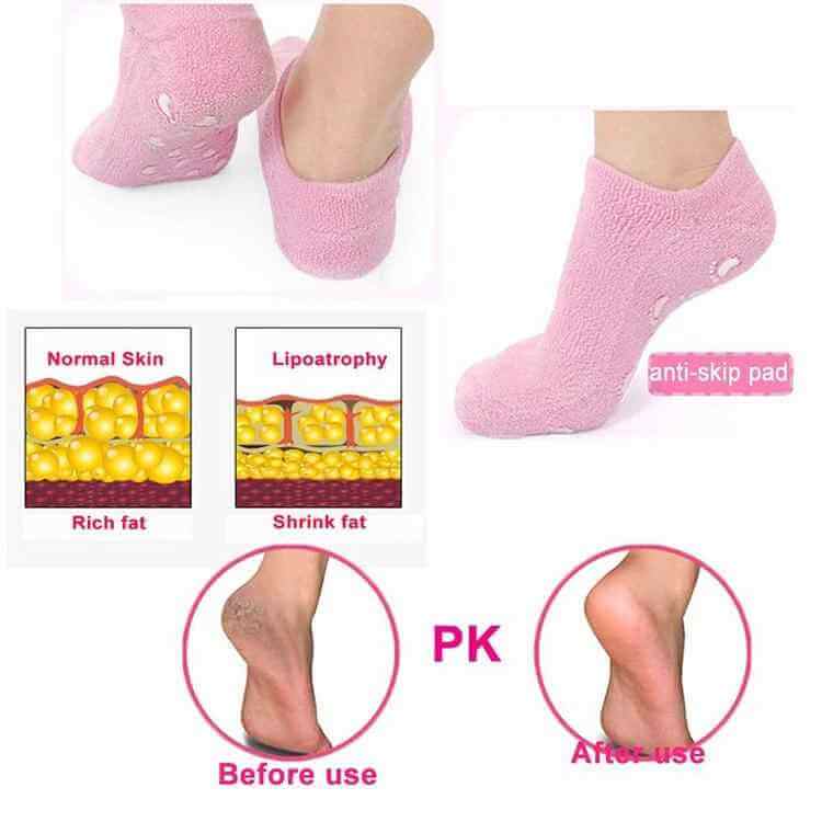 Hydrating Foot Therapy Gel Socks