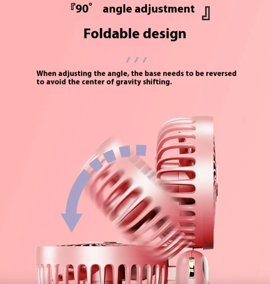 Mini Folding Aromatherapy Fan by Pampering Heaven