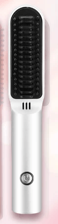 Dual-Purpose Electric Hair Comb for Curling & Straightening by Pampering Heaven