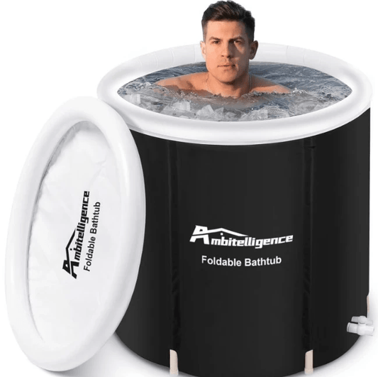 Portable Foldable Ice Bath Tub for Recovery by Pampering Heaven