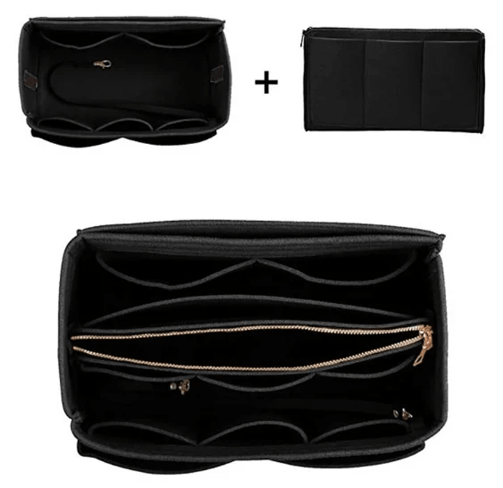 Felt cosmetic bag by Pampering Heaven
