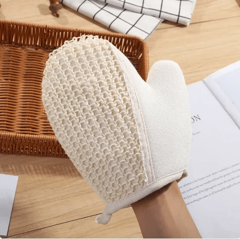 Natural Jute Exfoliating Gloves by Pampering Heaven