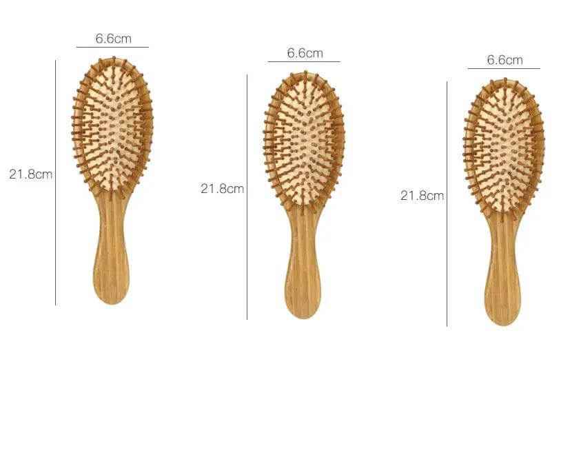 Carbonized Bamboo Massage Comb