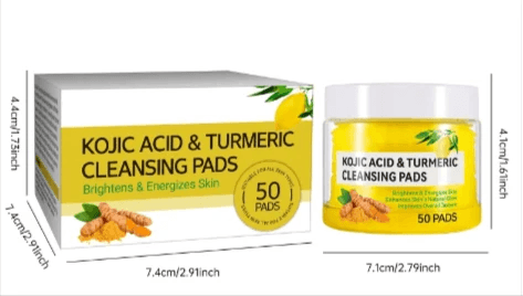 Turmeric Kojic Acid Cotton Cloth for Gentle Skin Care by Pampering Heaven