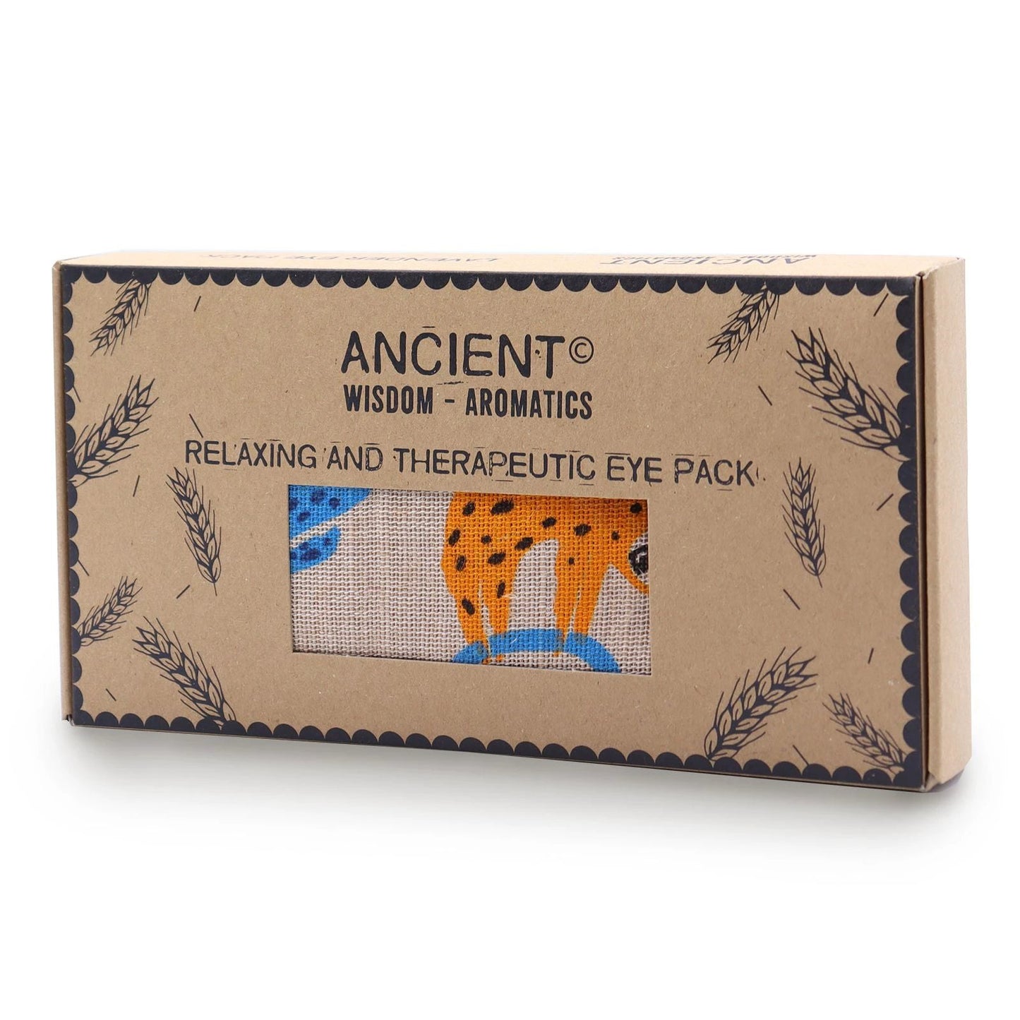 Lavender Natural Cotton and Juco Eye Pillow in Gift Box - Lazy Sloth by AW Dropship UK