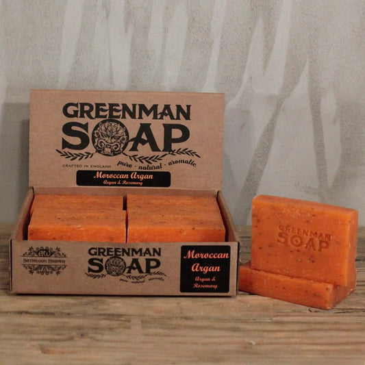 Greenman Soap Slice 100g - Moroccan Argan by AW Dropship UK
