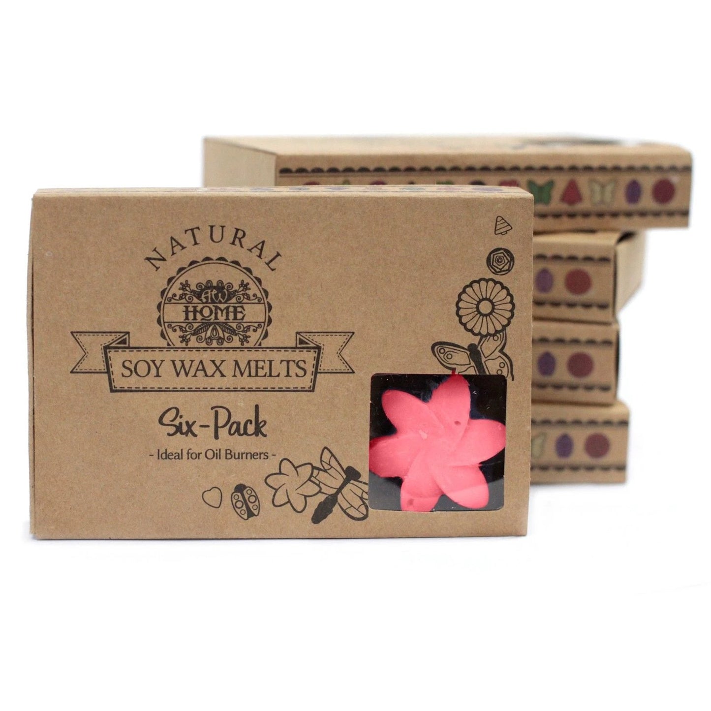 Box of 6 Wax Melts - Classic Rose by AW Dropship UK