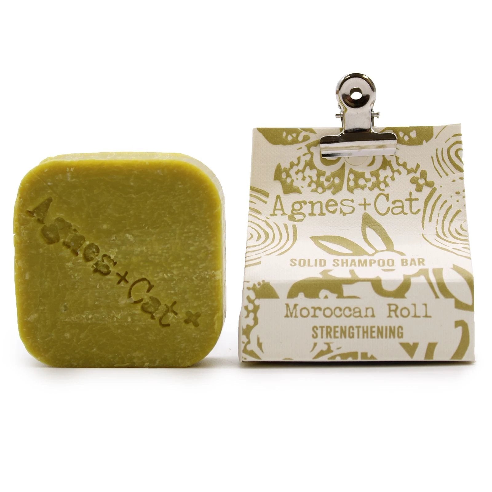 Agnes + Cat Moroccan Roll Solid Shampoo by AW Dropship UK