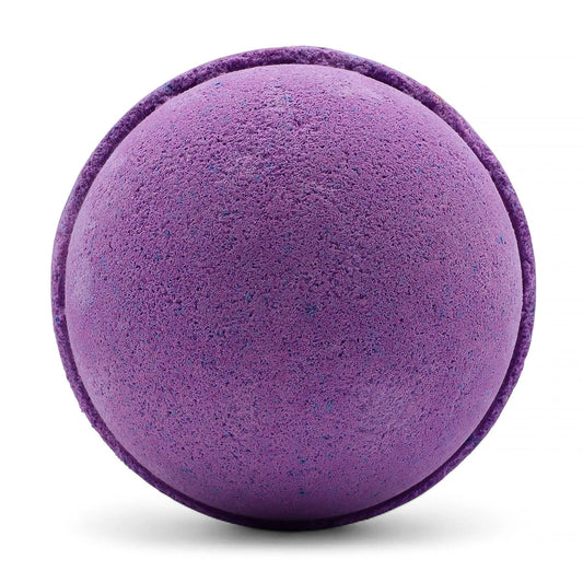 Blackberry Bath Bombs Set Of 3 180g Each Purple Finish Luxurious Fizz And Fragrance by AW Dropship UK
