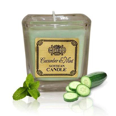 Soybean Jar Candles - Cucumber & Mint by AW Dropship UK