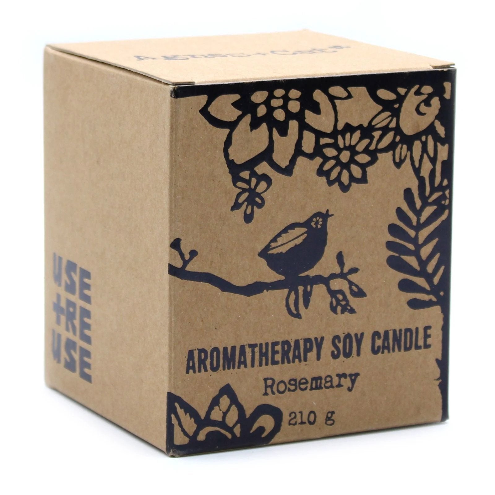 Agnes + Cat Herb Garden Candles - Rosemary by AW Dropship UK