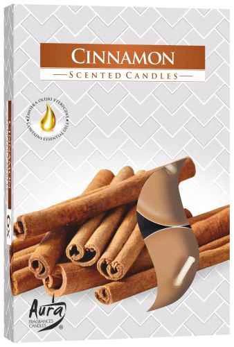 Set of 6 Cinnamon Scented Tealights – Cozy Home Fragrance