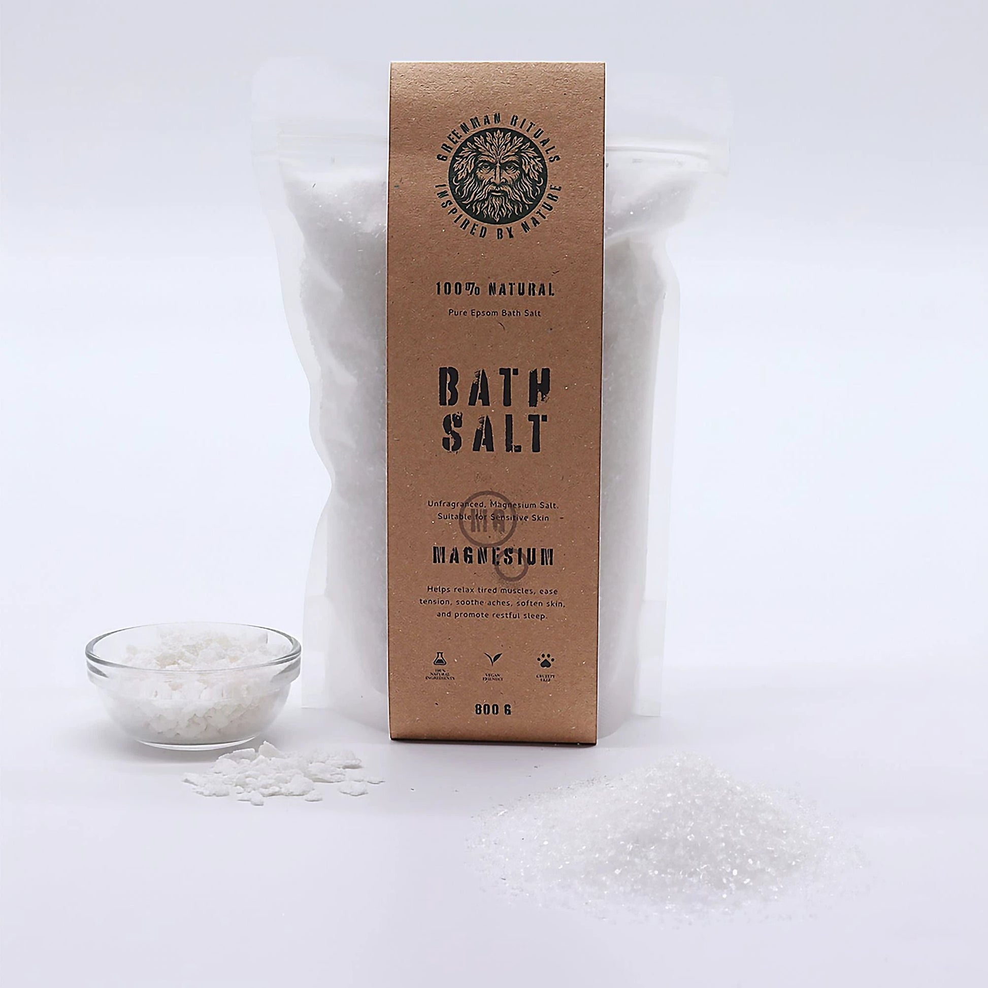 Greenman Rituals Magnesium Epsom Bath Salt – Pure Formula by AW Dropship UK