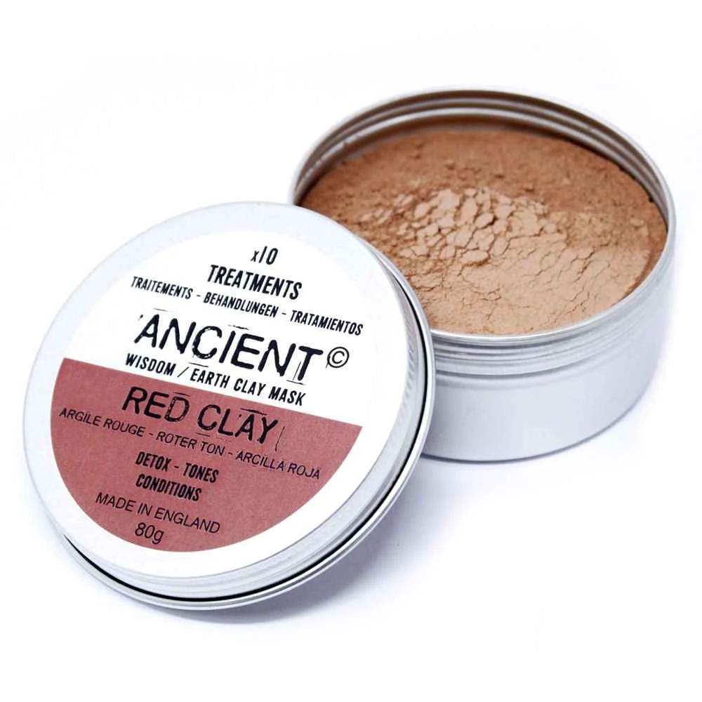 Red Clay Face Mask 80g – Purifying Kaolin Treatment