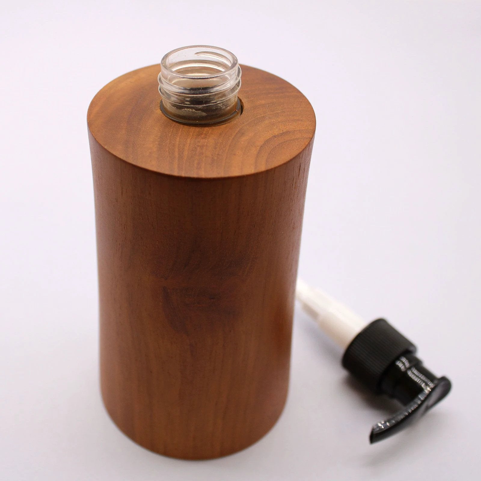 Natural Teakwood Soap Dispenser - Taper by AW Dropship UK