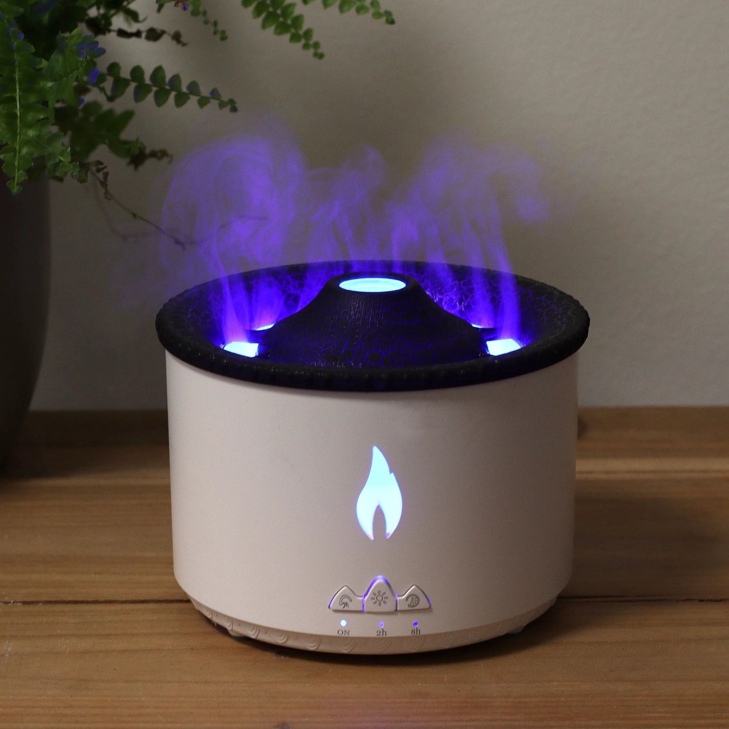 Medium Volcano Effect Aroma Diffuser (plug) Two Colours -360ml by AW Dropship UK