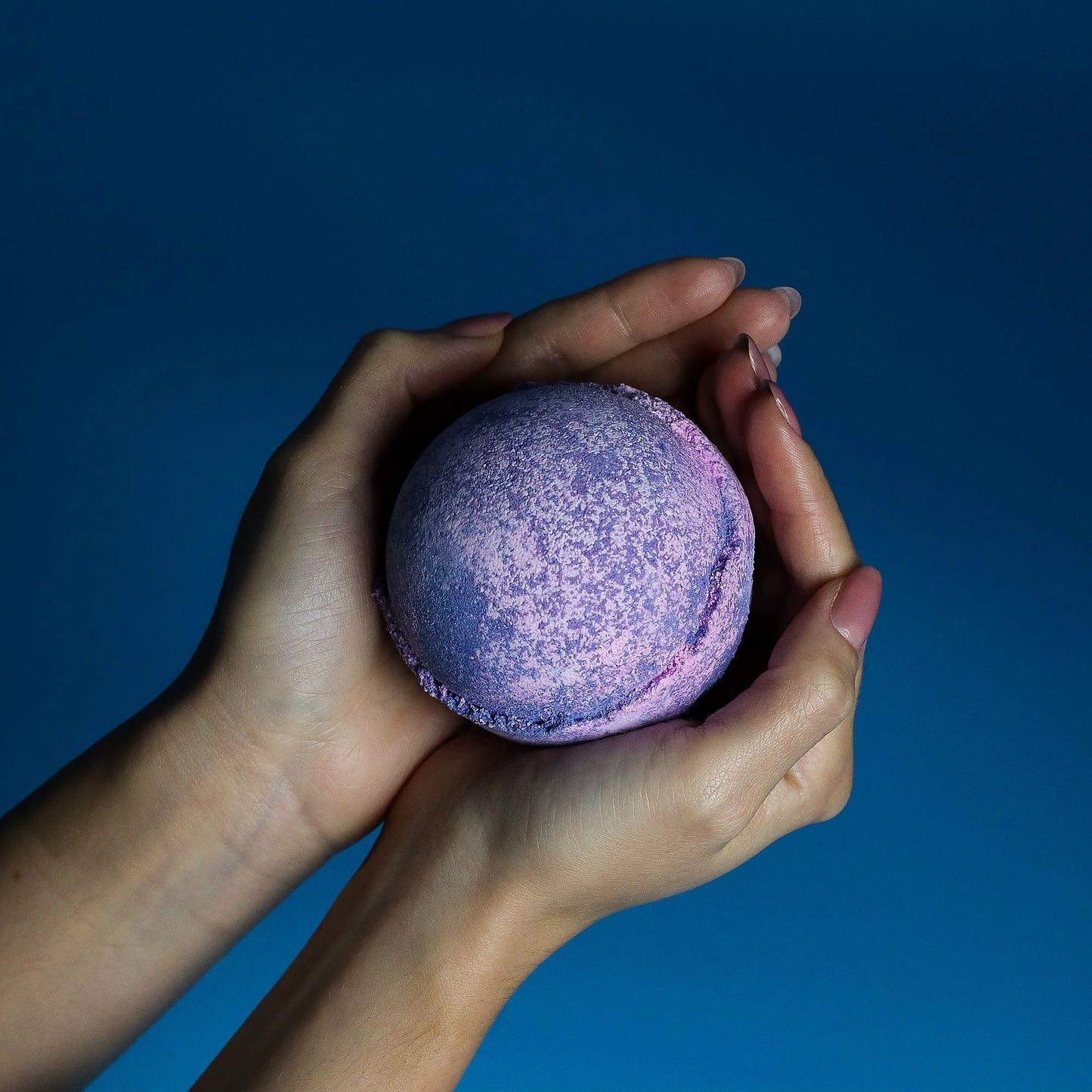 Set Of 3 Yorkshire Violet Bath Bombs 180g Each With Deep Violet Indigo Marbling UK Crafted Fragrance by AW Dropship UK