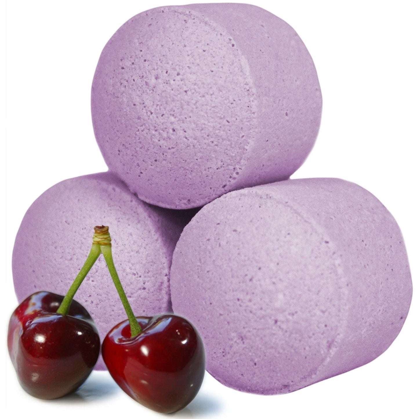 1.3kg Box of Black Cherry Chill Pills Mini Bath Bombs Made in England for Luxury Bath by AW Dropship UK